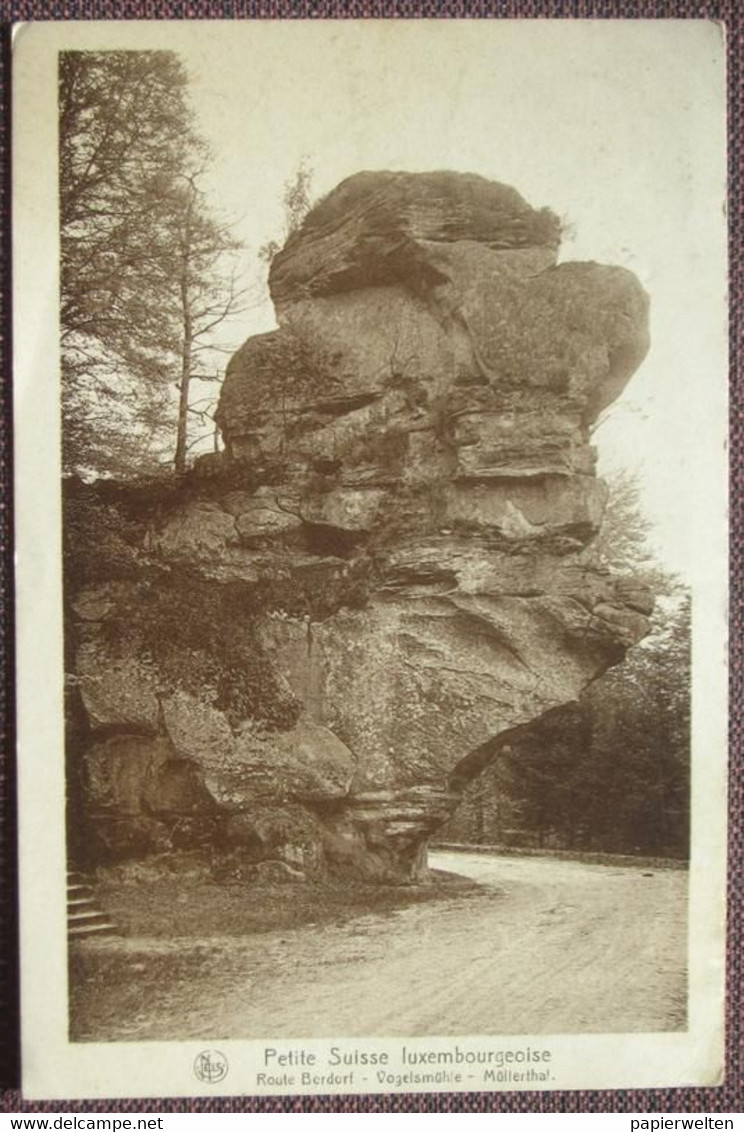 Berdorf - Petite Suisse Luxembourgeoise: Turkenkopf (Route Berdorf - Vogelsmühle - Müllerthal) - Berdorf