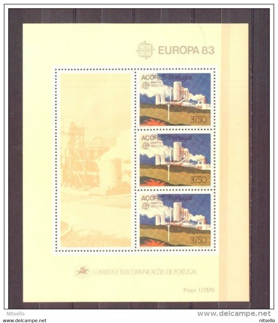 LOTE 2155  ///  (C156)   PORTUGAL AZORES  BLOCK Nº: 4  **MNH - Azores