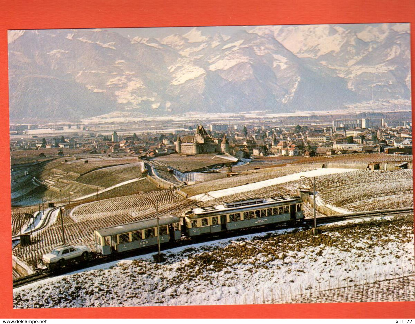 ZMR-12 Chemin De Fer Aigle Sépey Diablerets Au-dessus D'Aigle.Château GF NC - Aigle