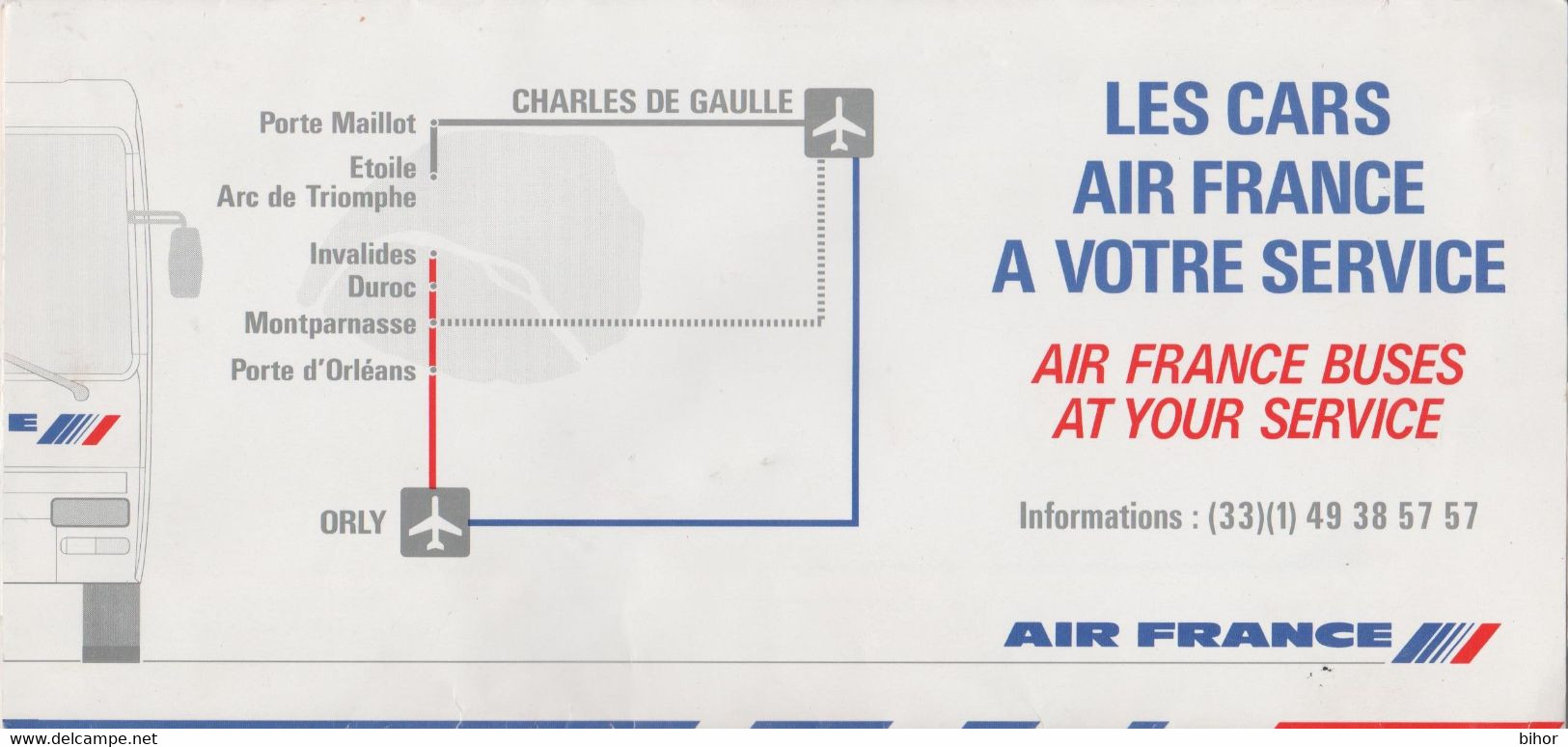 AIR FRANCE (Toronto-New York-Paris-Bucuresti) - Billet De Passage / Passenger Ticket - Biglietti