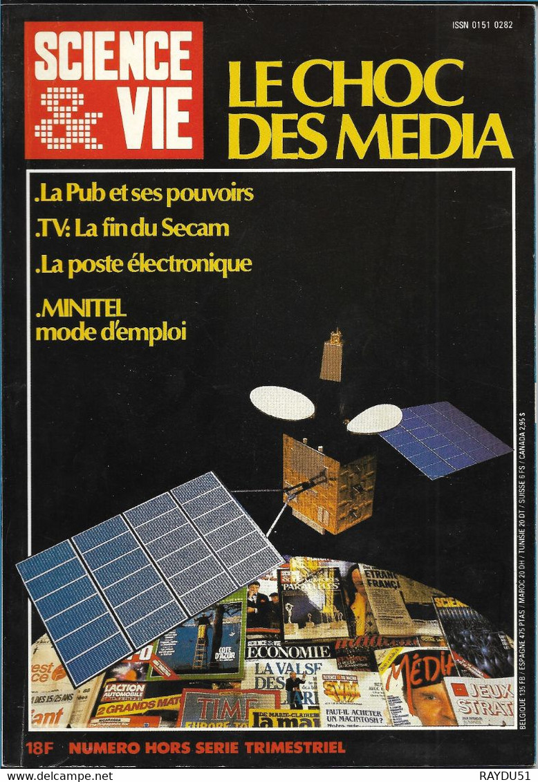 SCIENCE ET VIE - LE CHOC DES MEDIA - N°152 HS - Informatica