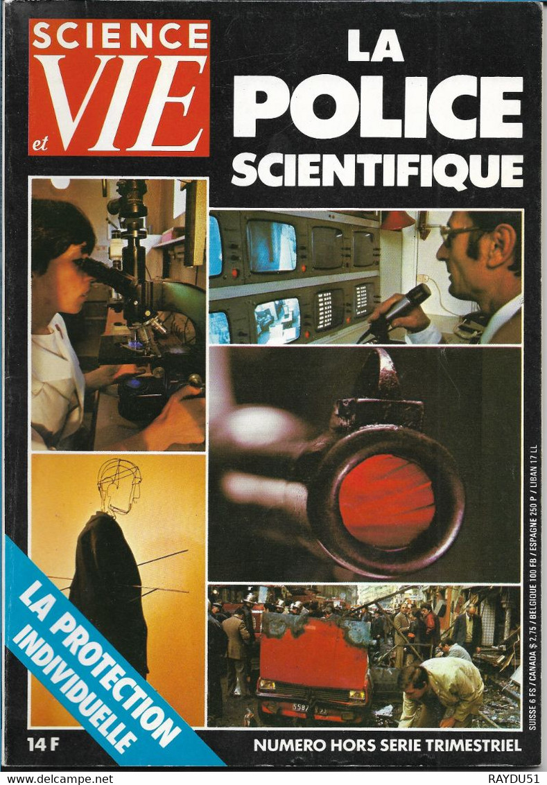 SCIENCE ET VIE - LA POLICE SCIENTIFIQUE - N°140 HS - Ciencia