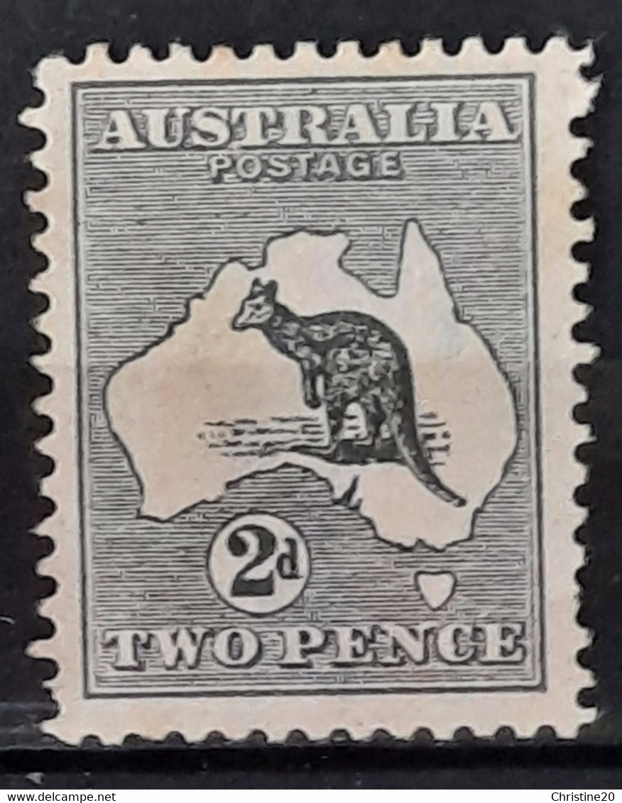 Australie 1912/19 N°3  (*) TB Cote 450€ - Ongebruikt