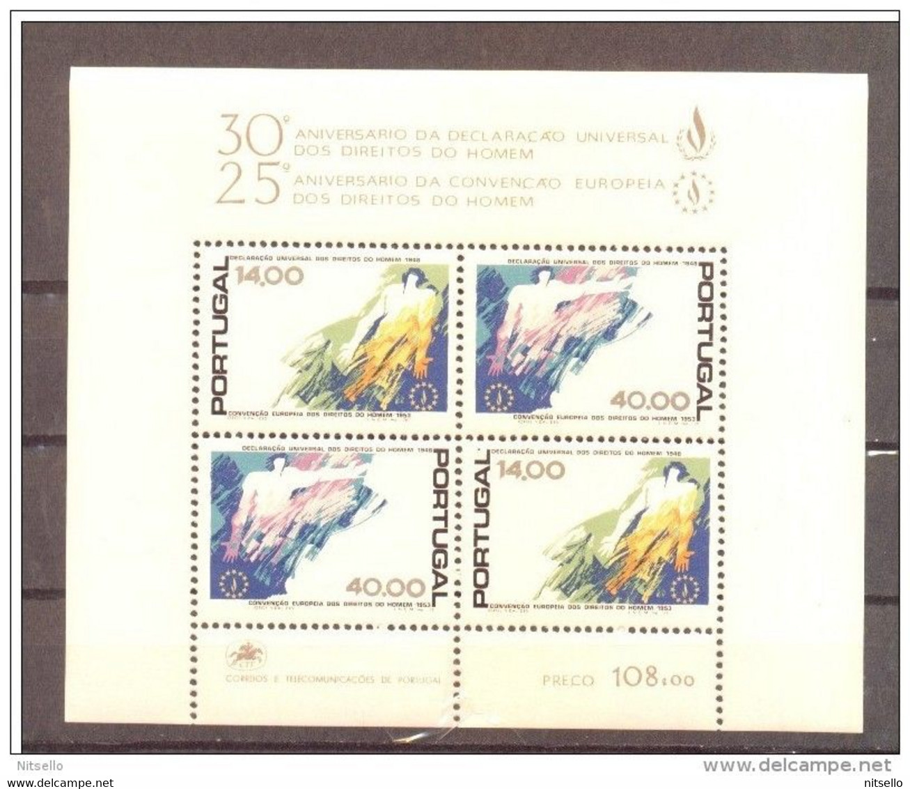 LOTE 1707  ///  (C125)   PORTUGAL   BLOCK Nº: 24  **MNH // CATALOG/COTE: 9,50€   ¡¡¡¡ LIQUIDATION !!! - Blocs-feuillets