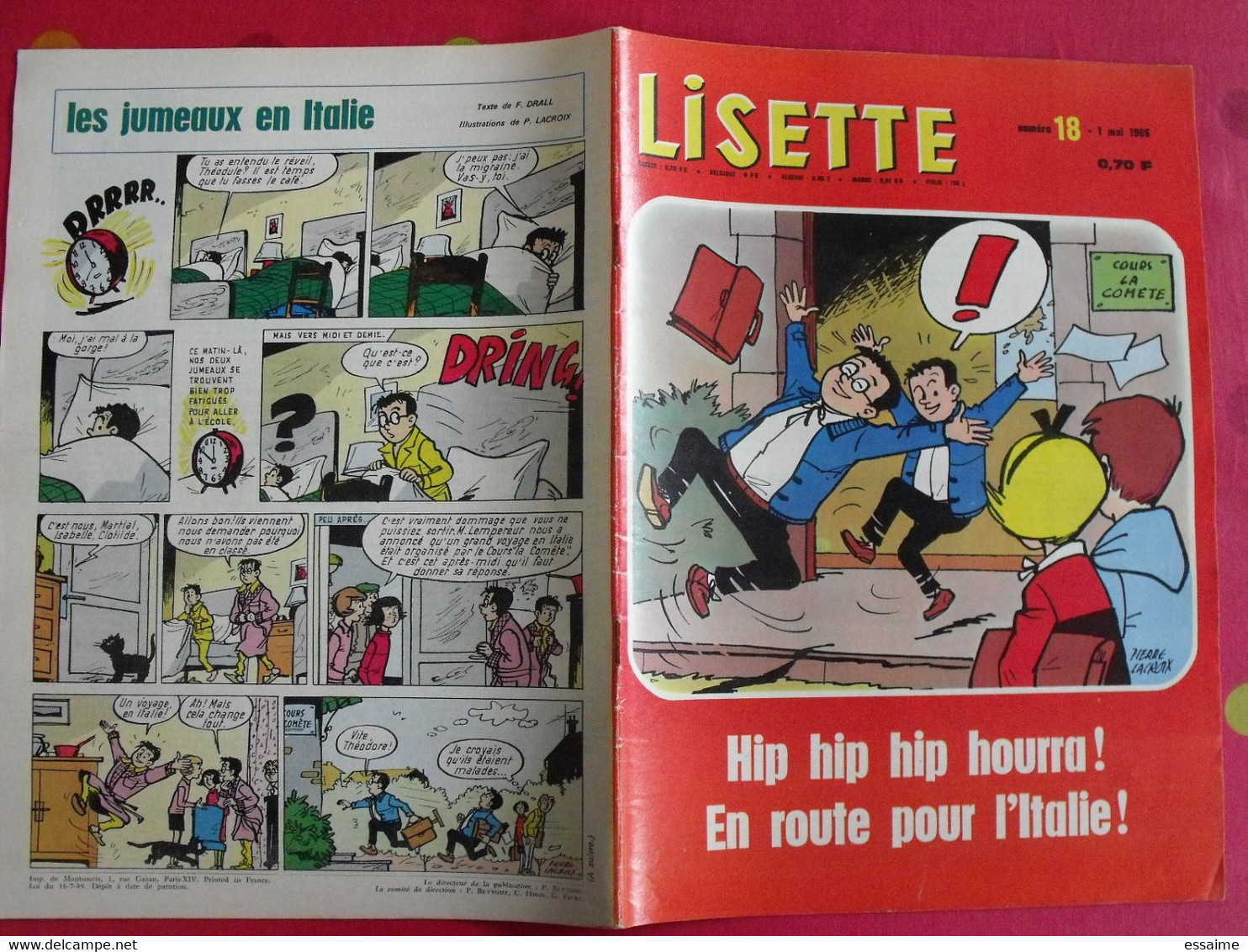 Lisette. 22 n° de 1966. lacroix lay tiky fusco francey marcello dufossé trubert. à redécouvrir G.H.