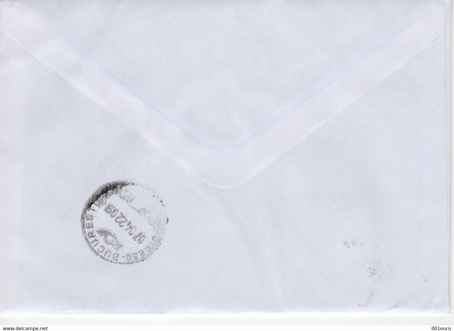 ROMANIA: FLOWERS - STRELITZIA On Circulated Cover - Registered Shipping! - Gebruikt