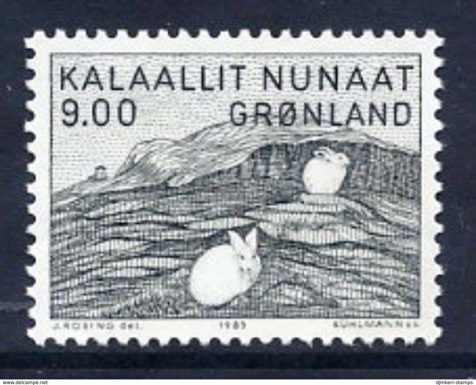 GREENLAND 1985 Art: Kleist Painting MNH / **.   Michel 161 - Nuevos