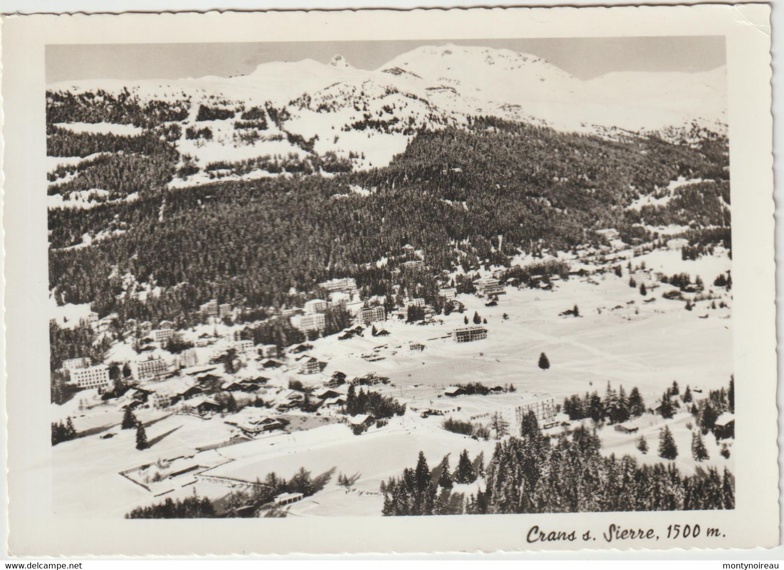 Suisse : CRANS S. Sierre : Vues - Crans