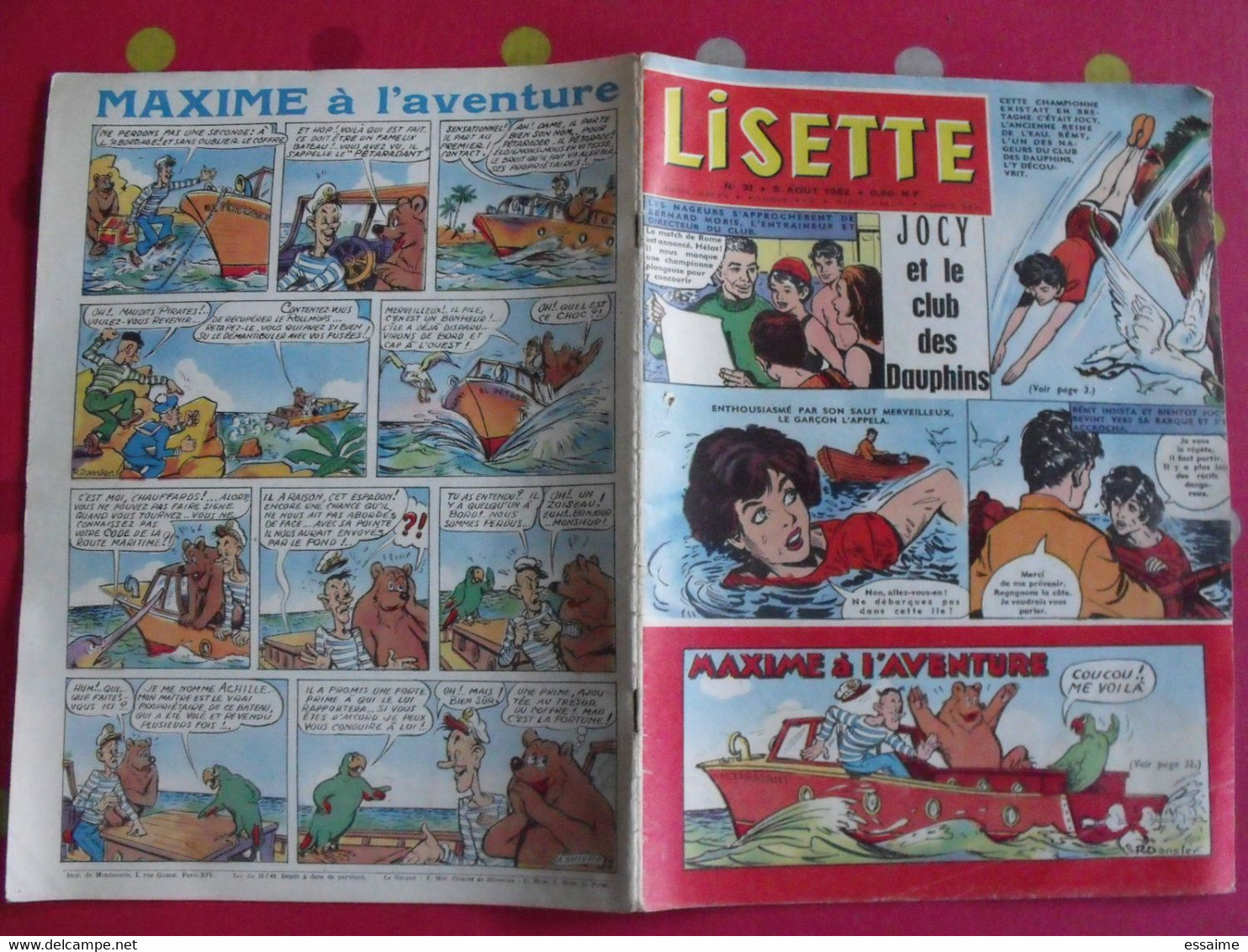 Lisette. 26 N° De 1962, 1963, 1964. Lacroix Lay Tiky Fusco Francey Marcello. à Redécouvrir G.H. - Lisette