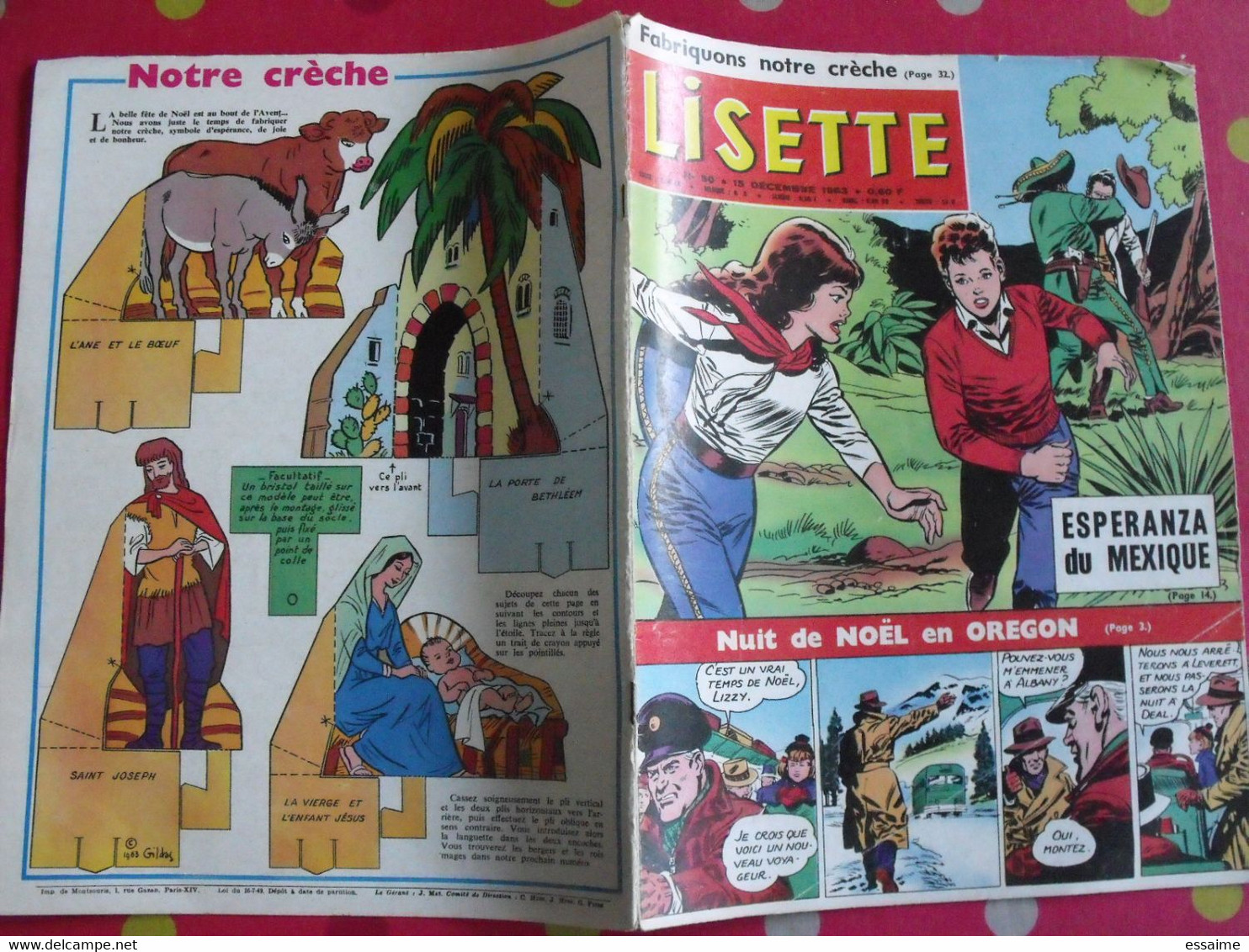 Lisette. 26 n° de 1962, 1963, 1964. lacroix lay tiky fusco francey marcello. à redécouvrir G.H.