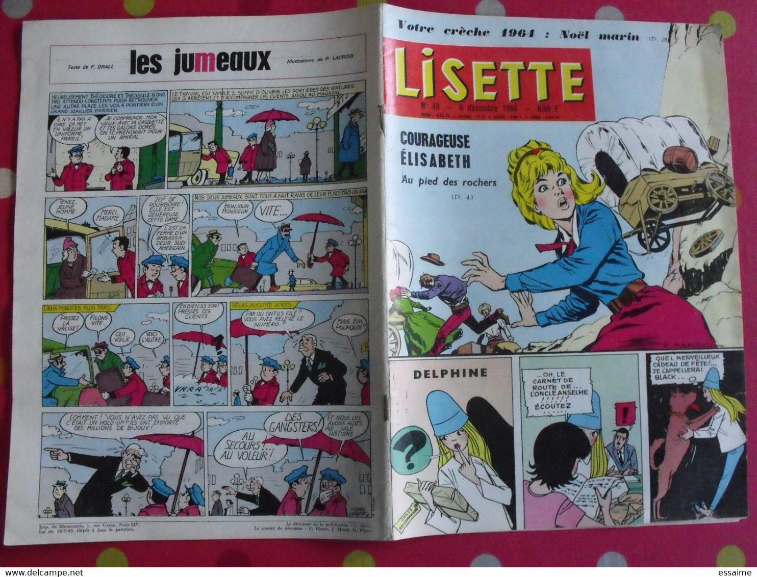 Lisette. 26 n° de 1962, 1963, 1964. lacroix lay tiky fusco francey marcello. à redécouvrir G.H.