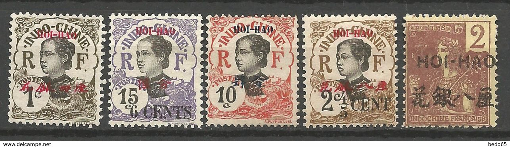 LOT HOI-HAO   NEUF SANS GOM - Unused Stamps