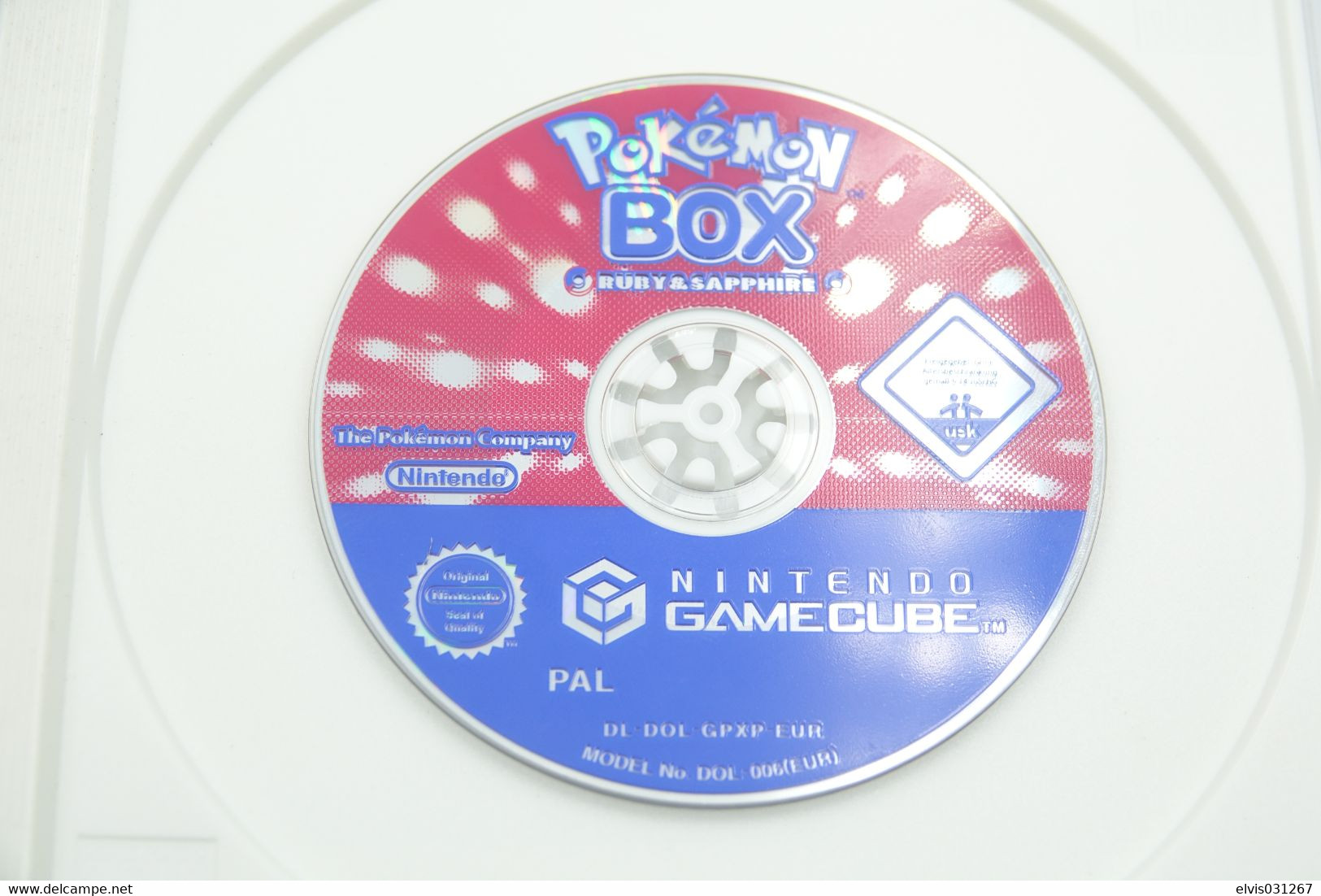 NINTENDO GAMECUBE : POKÉMON BOX RUBY & SAPPHIRE HOLY GRAIL Loose - Game - Nintendo GameCube