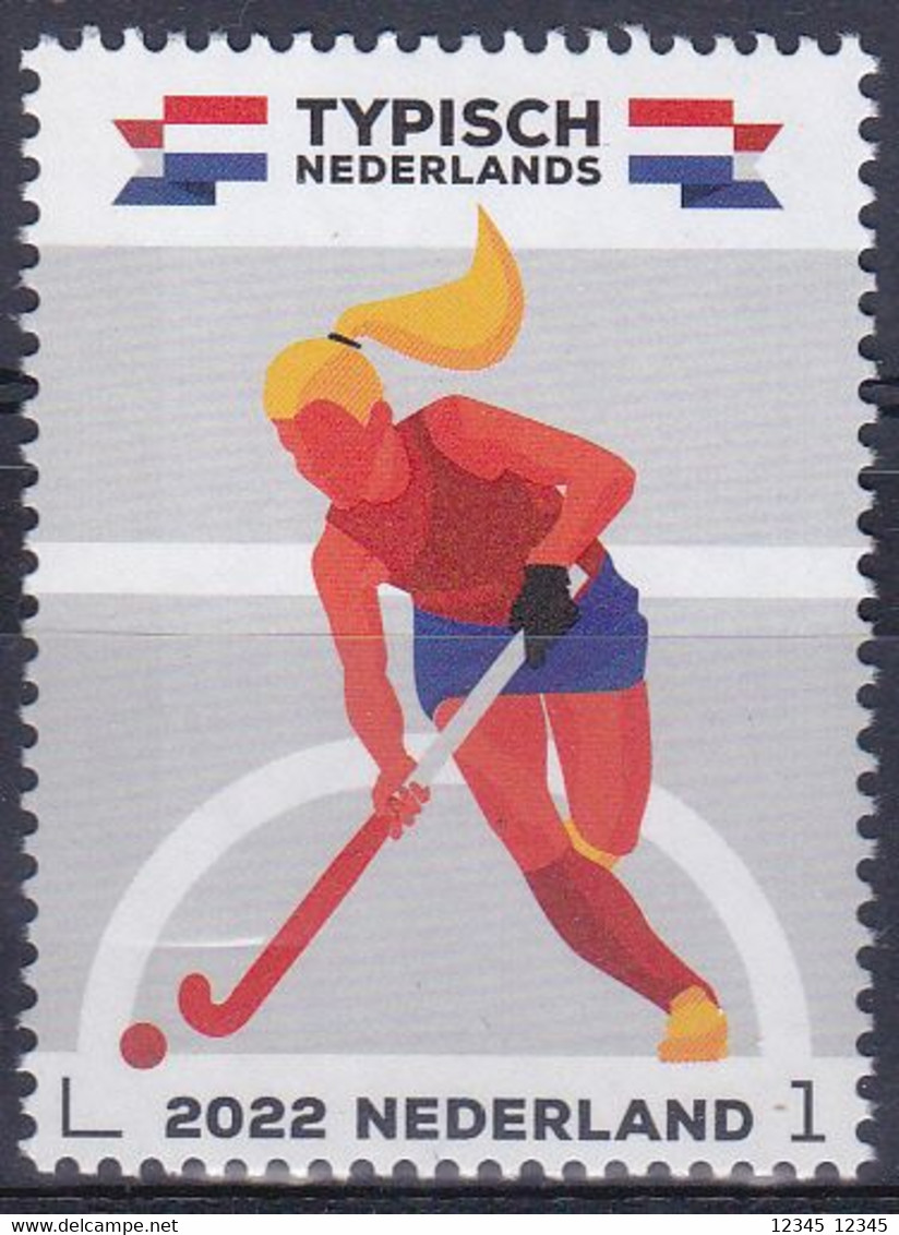 Nederland 2022, Postfris MNH, NVPH ?, Typical Dutch, Hockey - Nuevos