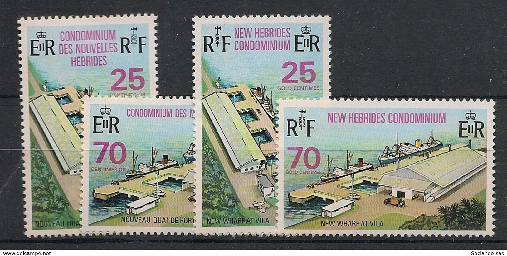 NOUVELLES HEBRIDES - 1973 - N°Yv. 366 à 369 - Série Complète - Neuf Luxe ** / MNH / Postfrisch - Unused Stamps