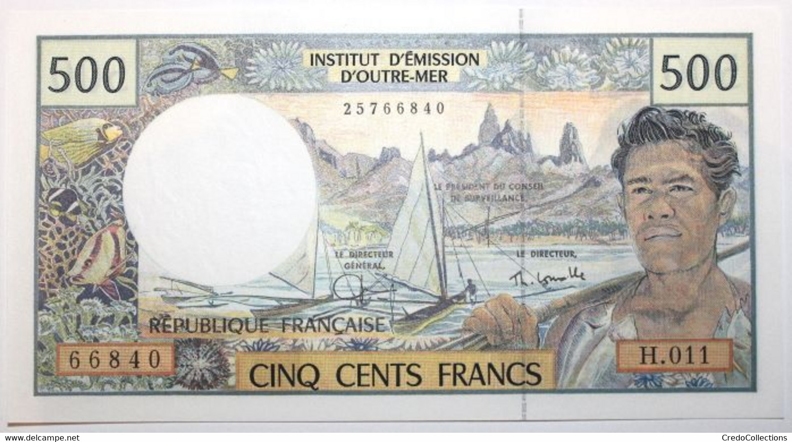 Polynésie Française - 500 Francs - 2003 - PICK 1e - NEUF - Territorios Francés Del Pacífico (1992-...)