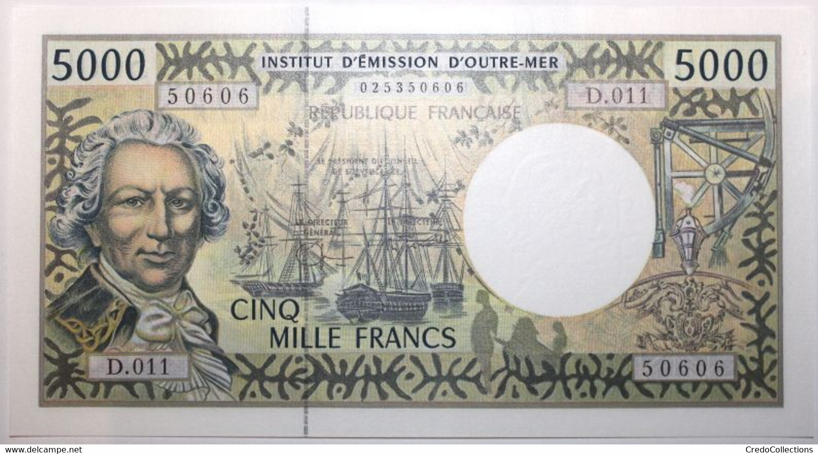 Polynésie Française - 5000 Francs - 2003 - PICK 3g - NEUF - Territorios Francés Del Pacífico (1992-...)