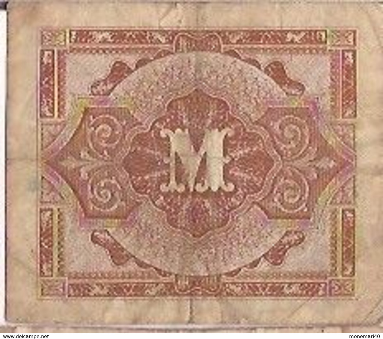 ALLEMAGNE 1 MARK - SERIE 1944 (961) - ALLIIERTE MILITÄRBEHÖRDE - 1 Mark