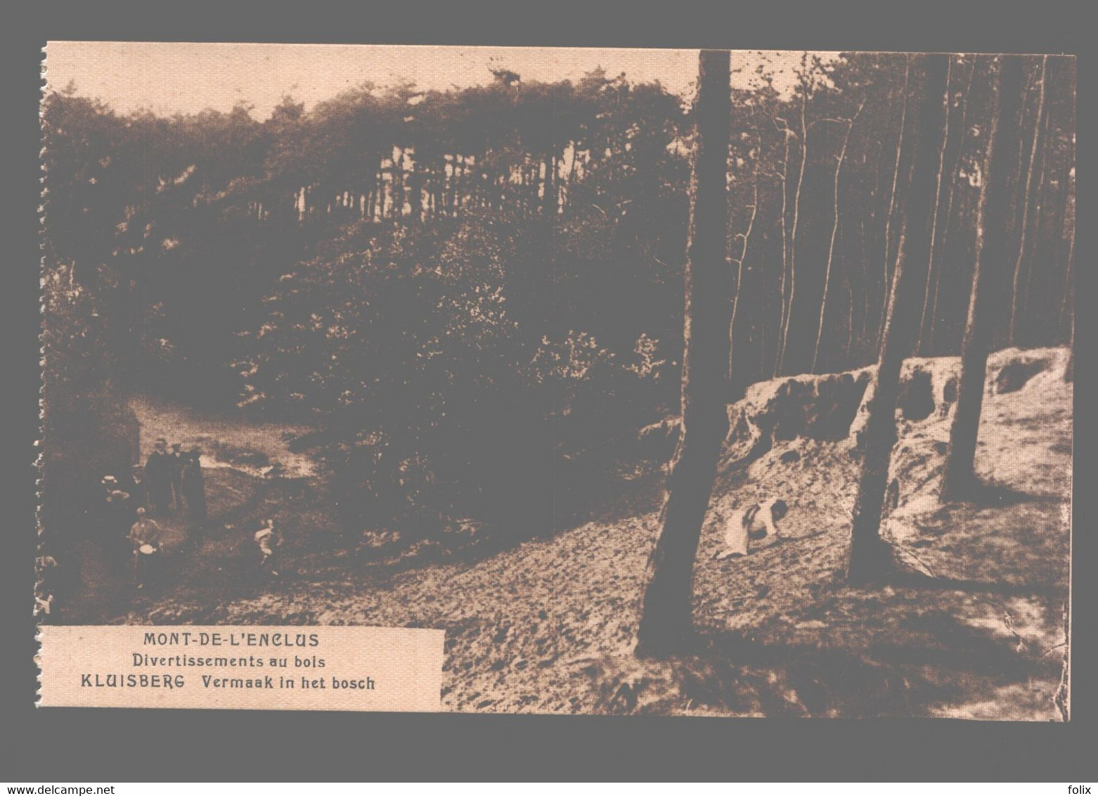 Kluisbergen / Mont-de-l'Enclus - Divertissement Au Bois - Foto Etabl. Gyselynck - Kluisbergen