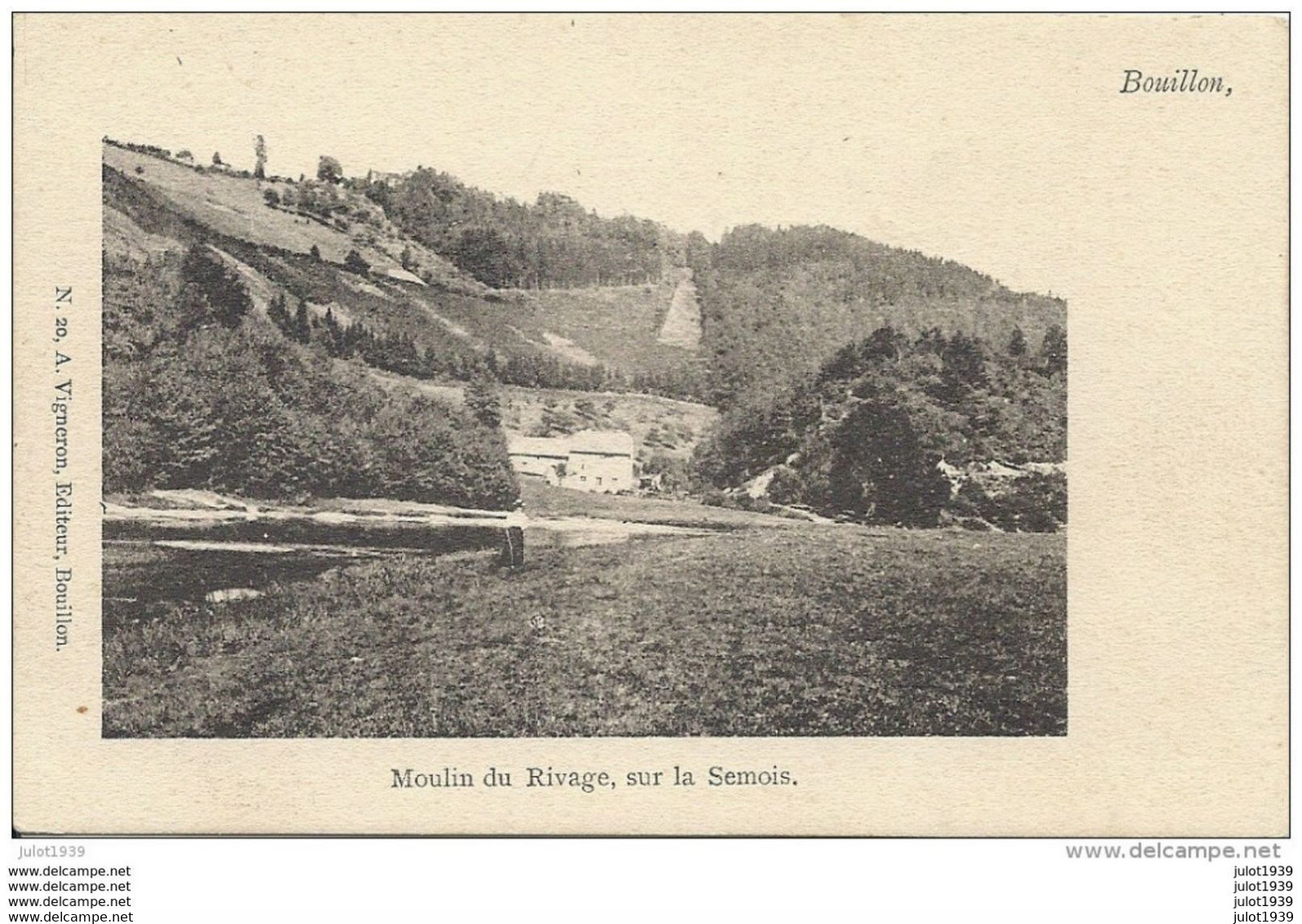 CORBION ..-- BOTASSART ..--  MOULIN Du RIVAGE . - Bouillon