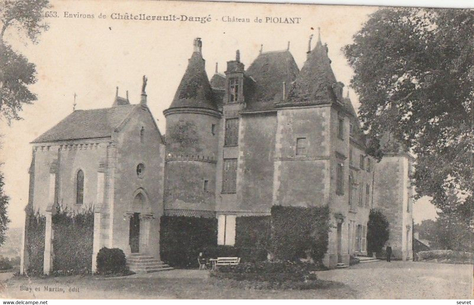 DANGE. - Château De PIOLANT - Dange Saint Romain