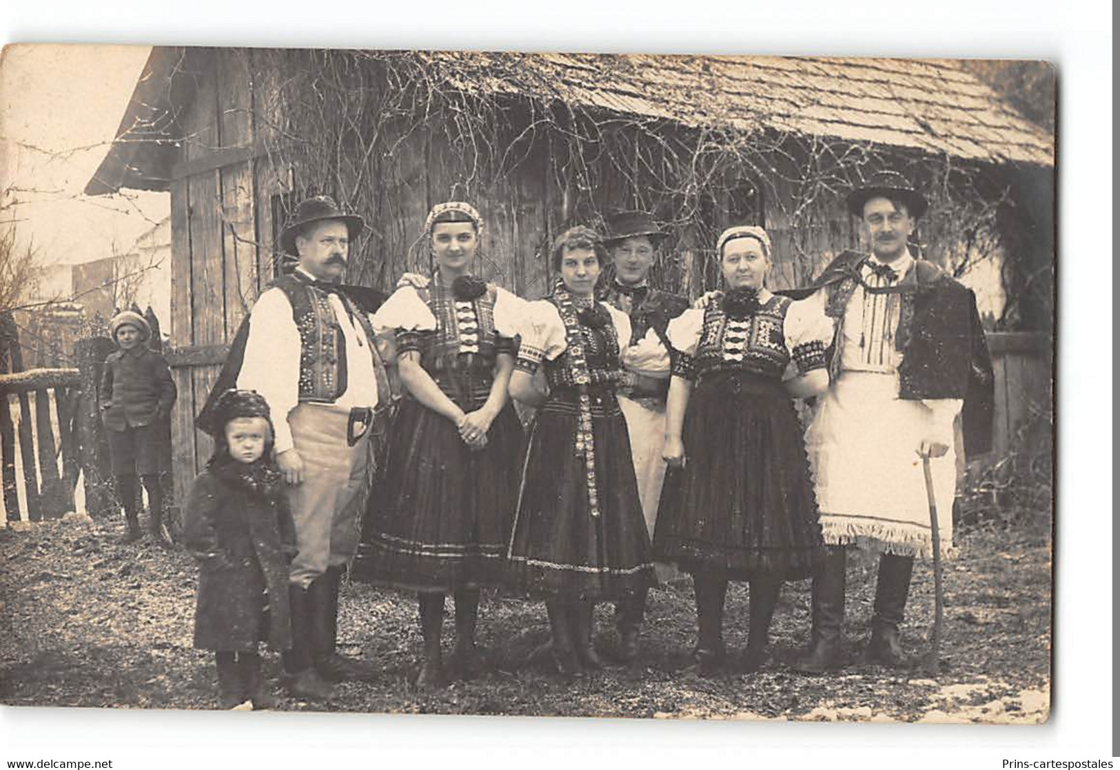 CPA Slovaquie Carte Photo Type Du Pays - Slovaquie