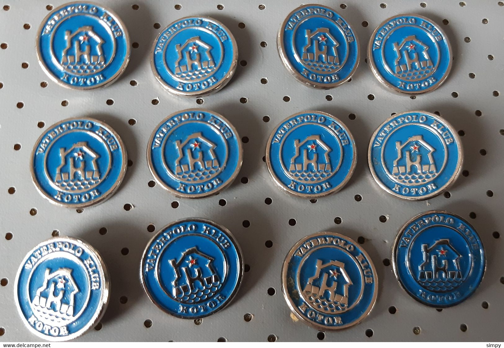 Water Polo Club Kotor Vaterpolo Montenegro 12x Pin Badge - Water Polo