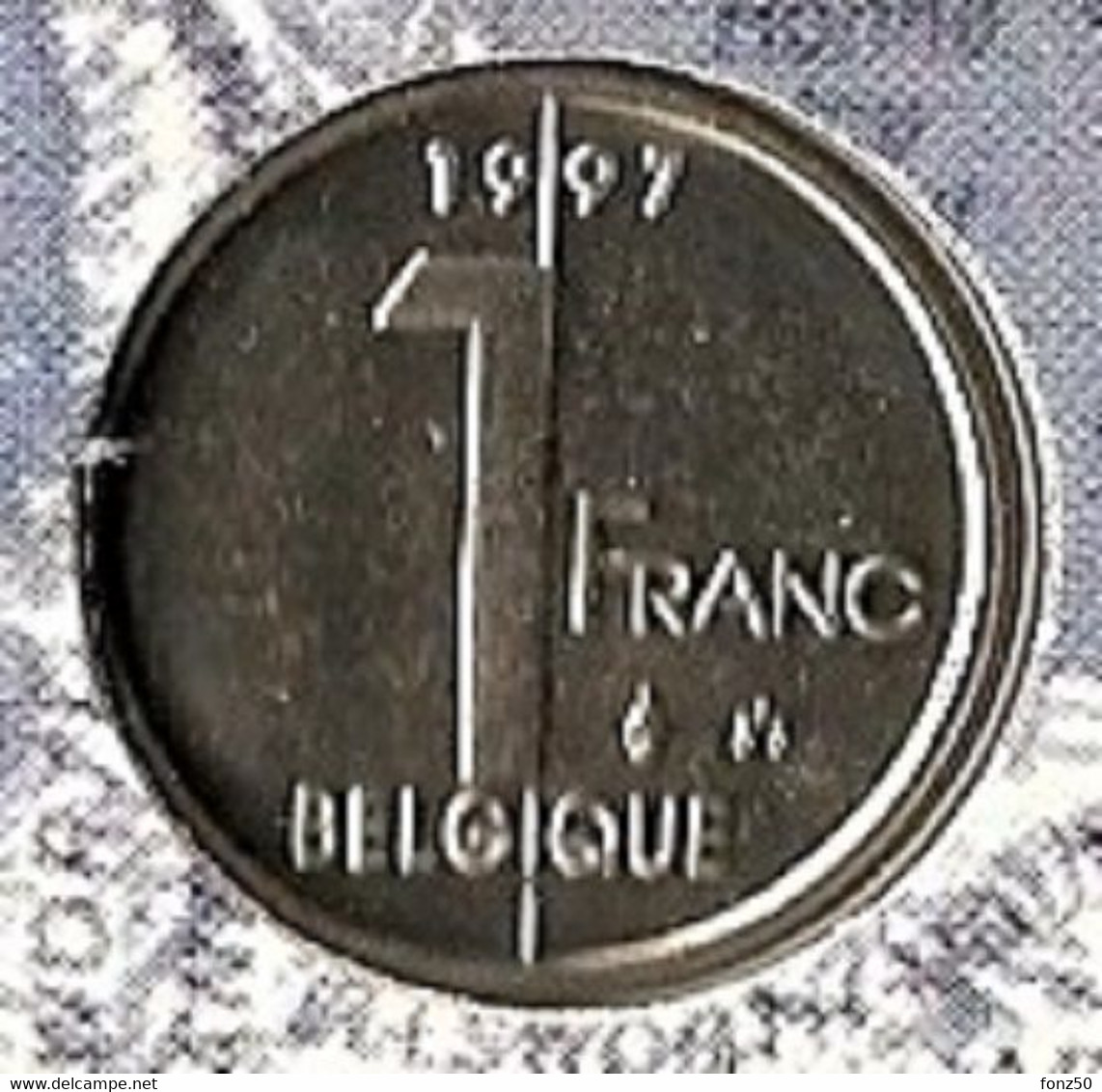 1 Frank 1997 Frans * Uit Muntenset * FDC - 1 Frank