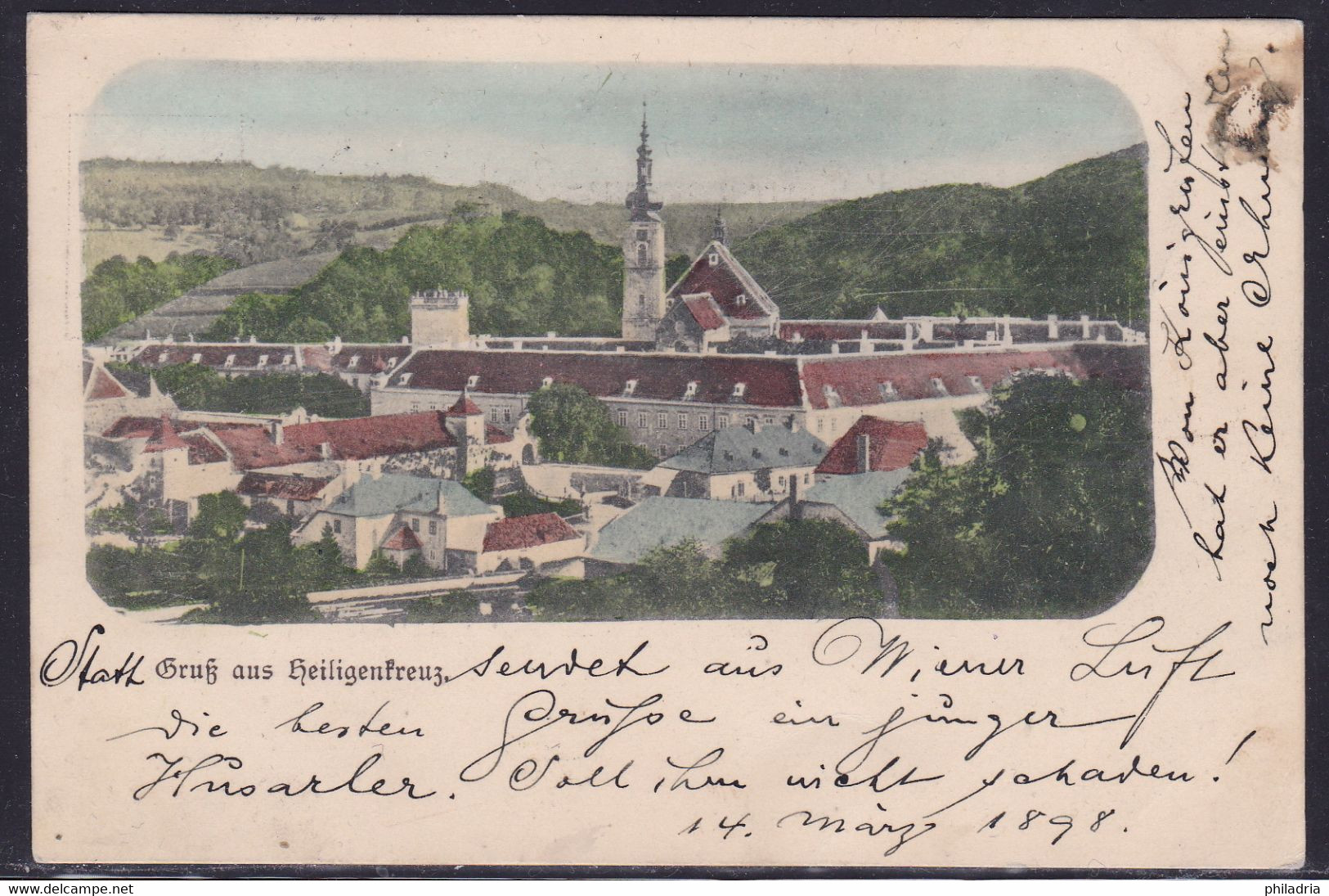 Heiligenkreuz, General View, Mailed 1898 - Heiligenkreuz