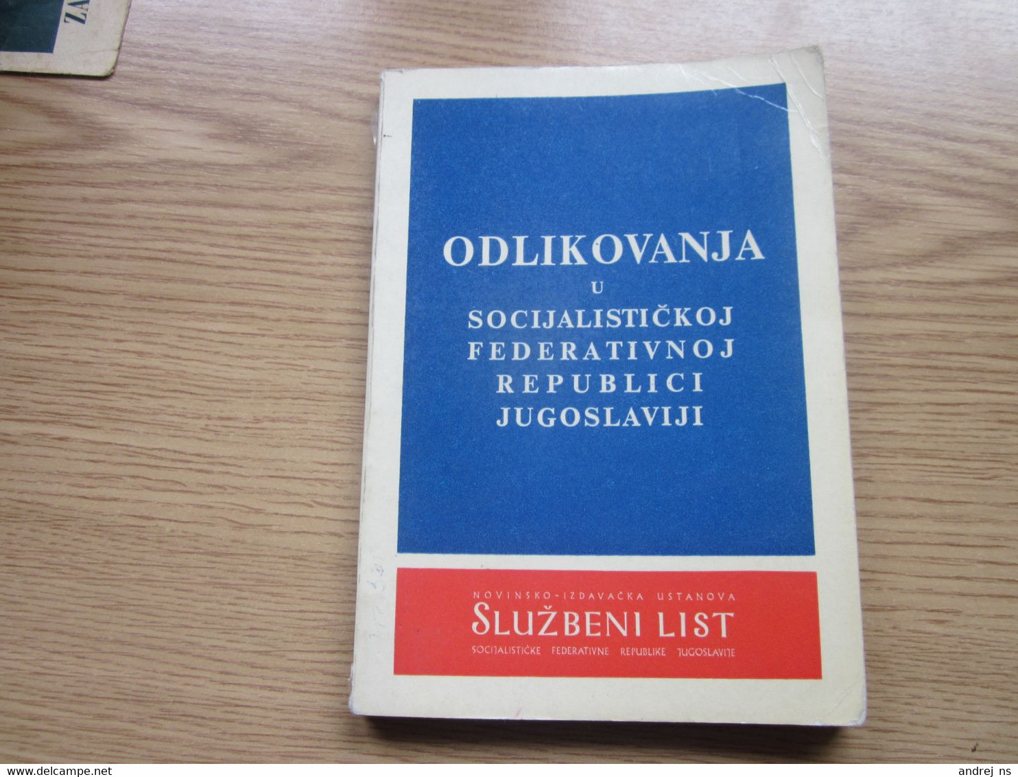 Odlikovanja U Socijalistickoj Federativnoj Republici Jugoslaviji Decorations In The Socialist Federal Republic Of Yugosl - Scandinavian Languages