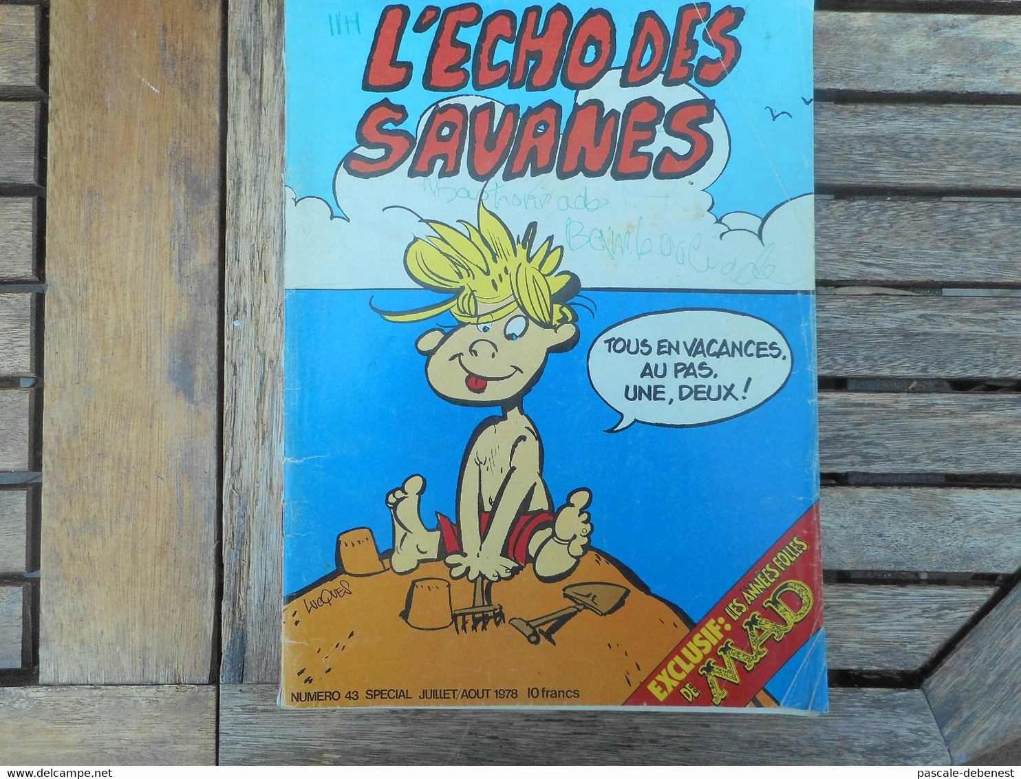 Lot De 2  Revues Echo Des Savanes De 1978 - L'Echo Des Savanes