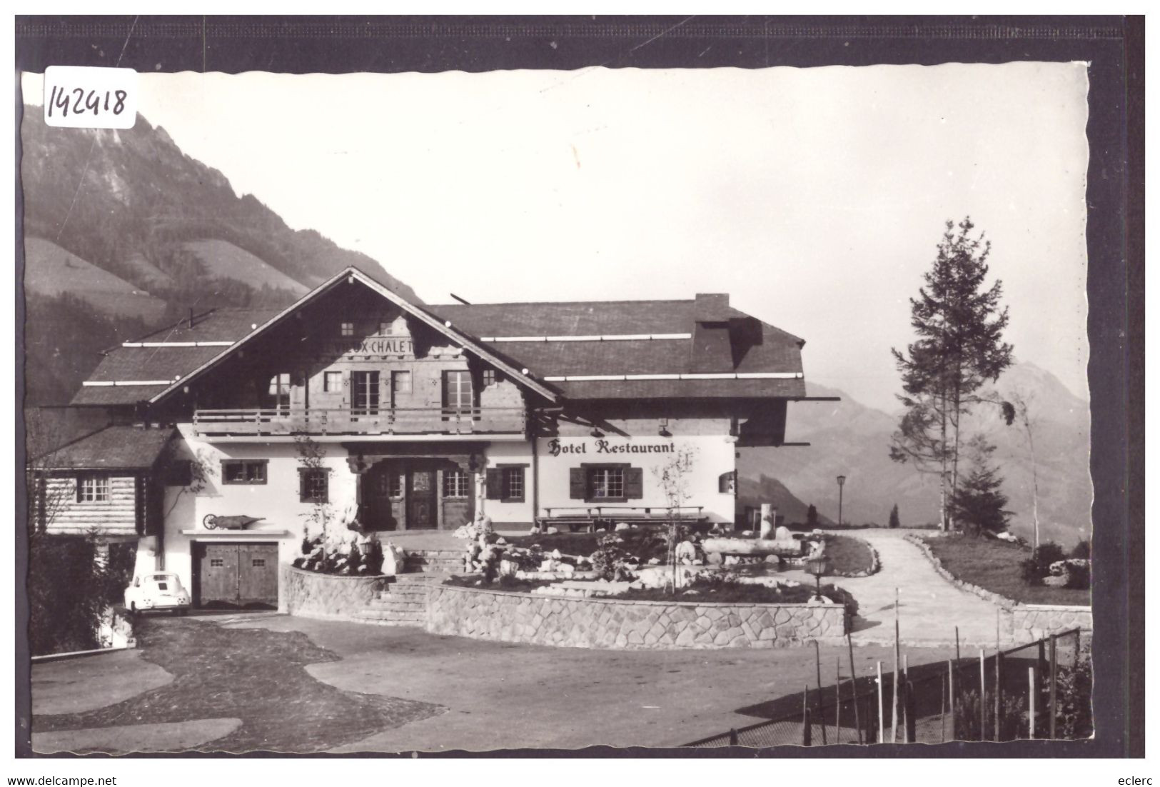 CRESUZ - LE VIEUX CHALET - TB - Crésuz