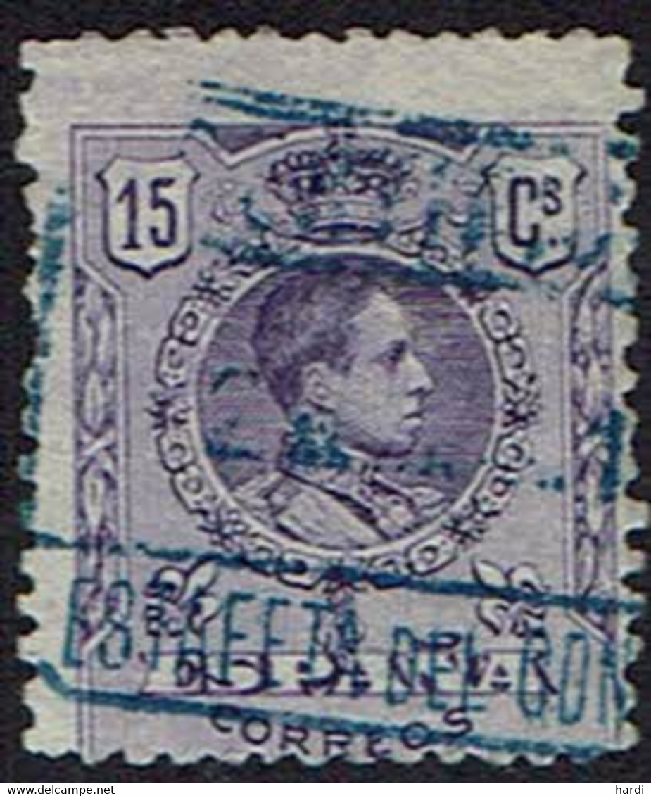 Spanien 1909, MiNr 234A, Gestempelt - Usados