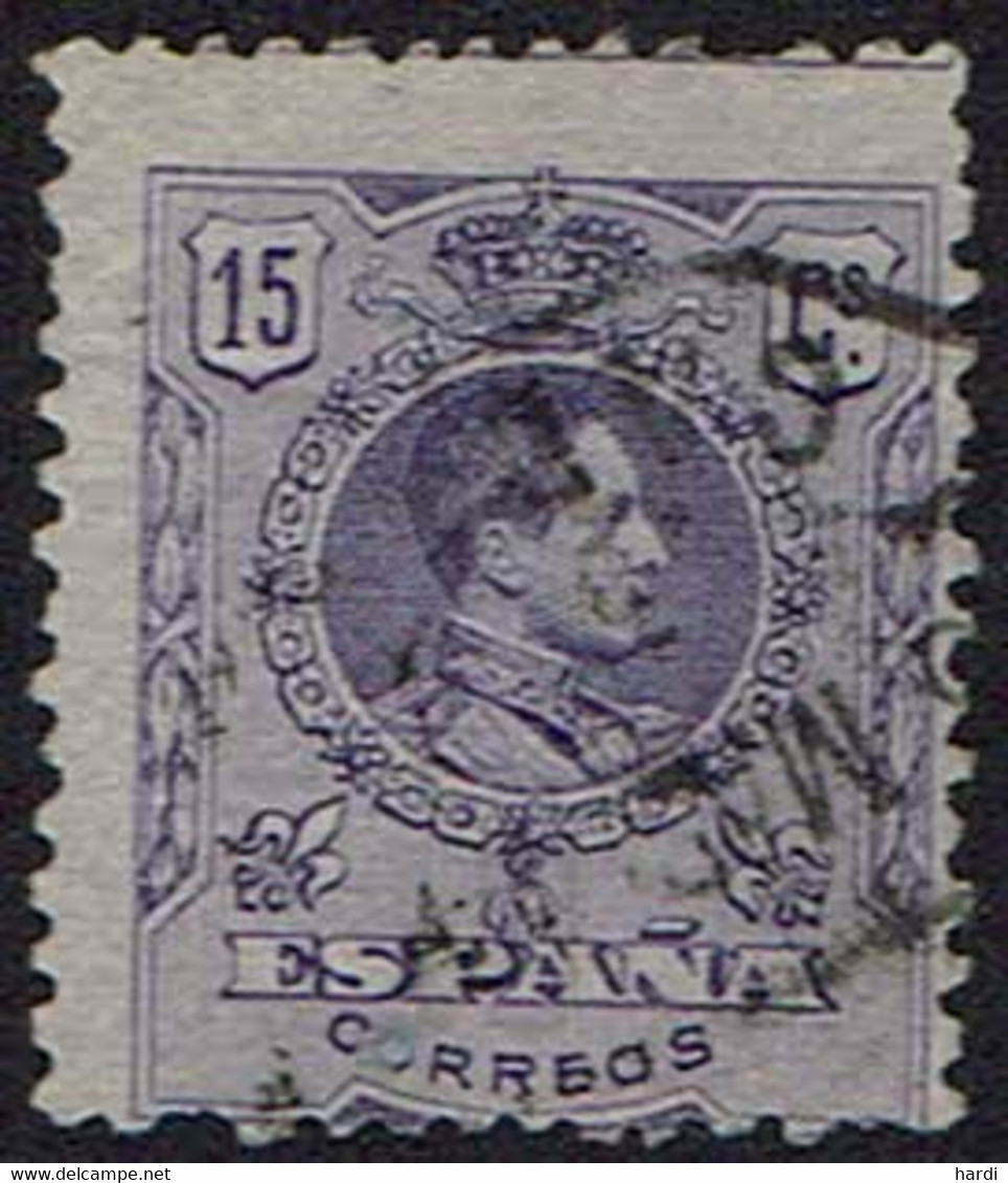 Spanien 1909, MiNr 234A, Gestempelt - Usados