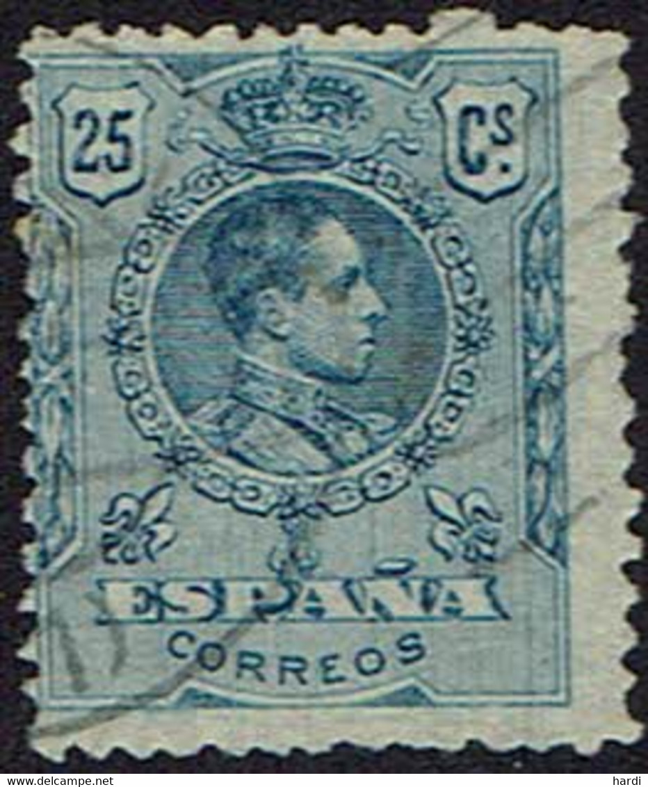 Spanien 1909, MiNr 236Aa, Gestempelt - Usados