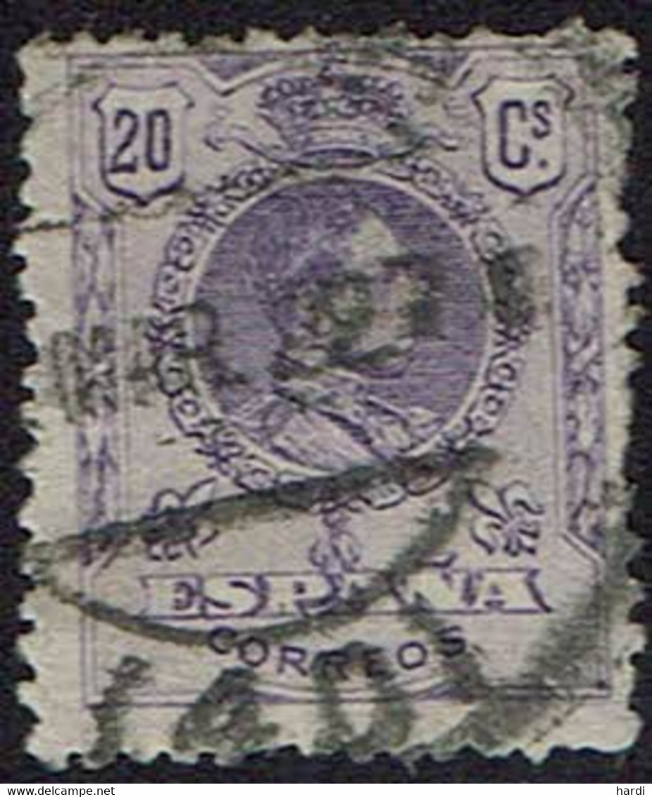 Spanien 1909, MiNr 245, Gestempelt - Usados