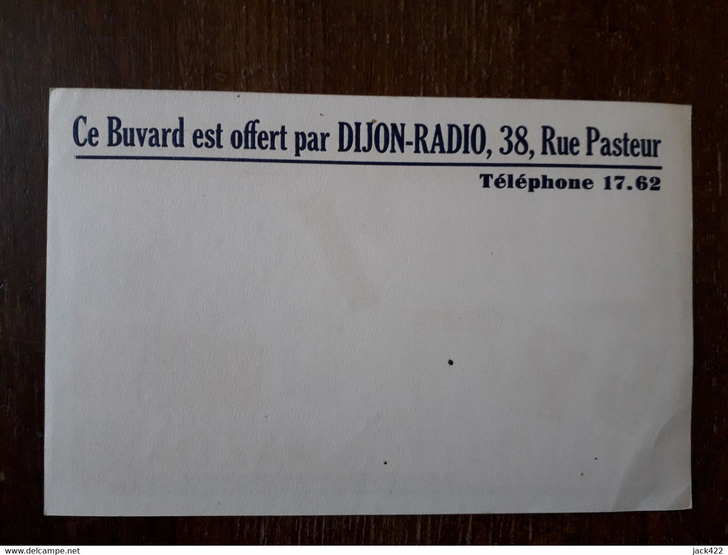 L18/209 BUVARD LA PILE MAZDA OFFERT PAR DIJON RADIO - Elettricità & Gas