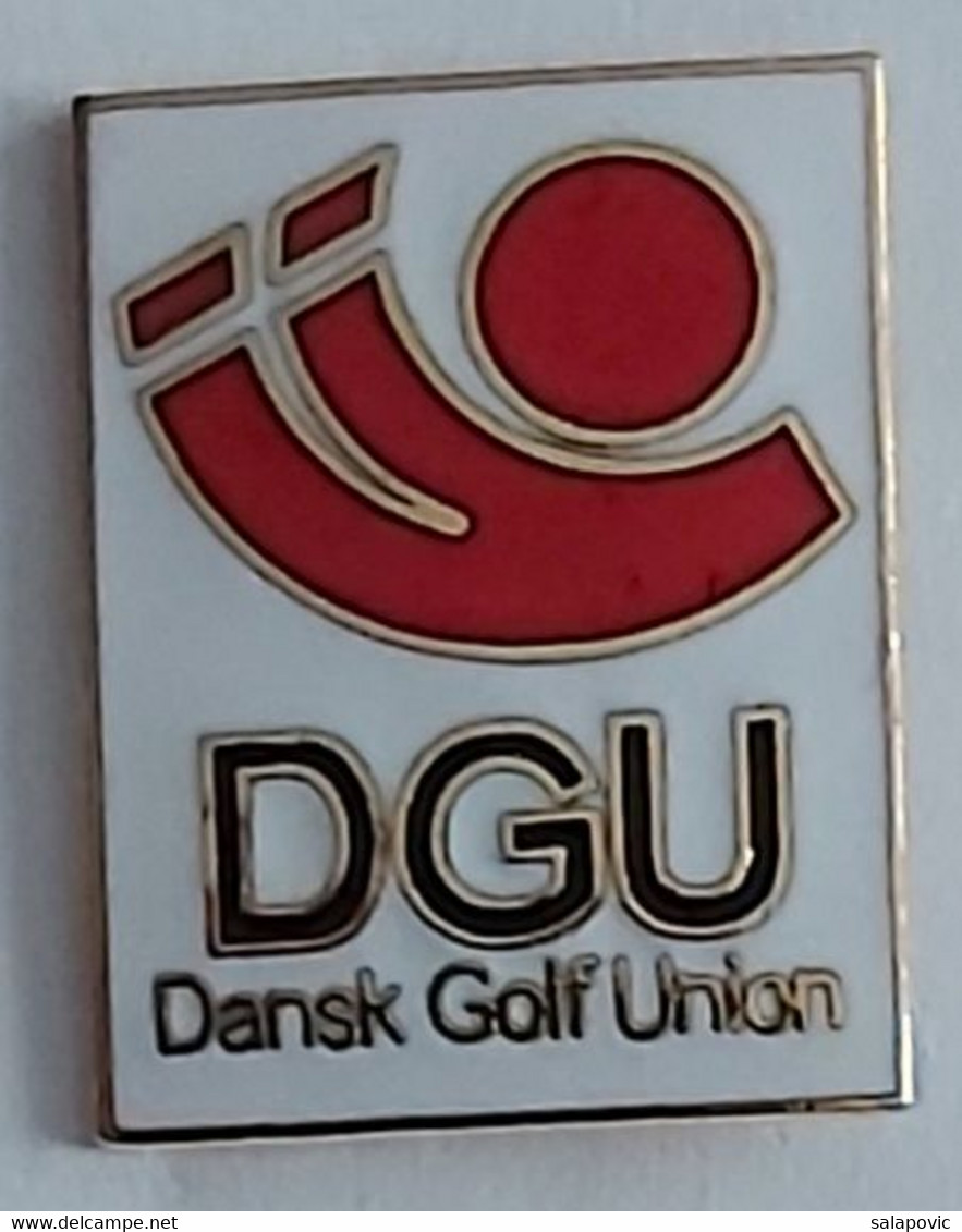 DGU DANSK GOLF UNION Denmark  PINS BADGES A5/3 - Golf