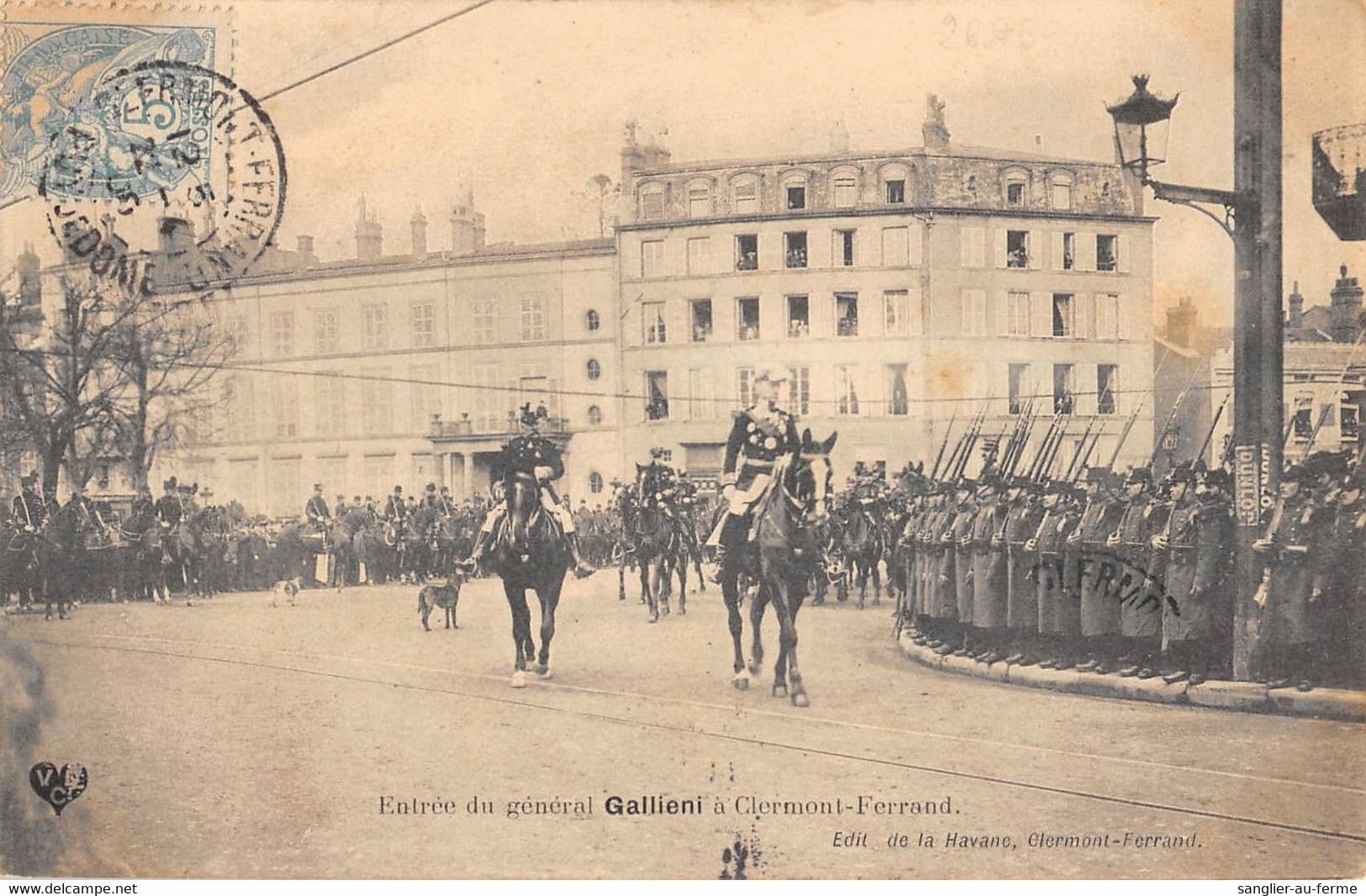 CPA 63 ENTREE DU GENERAL GALLIENI ACLERMONT FERRAND - Clermont Ferrand