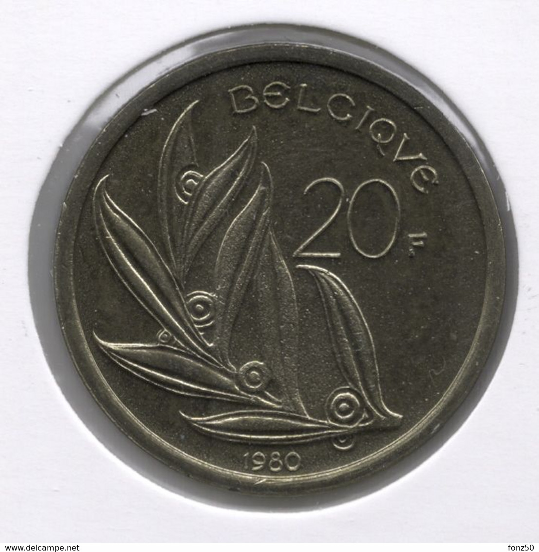20 Frank 1980 Frans * Uit Muntenset * FDC - 20 Francs