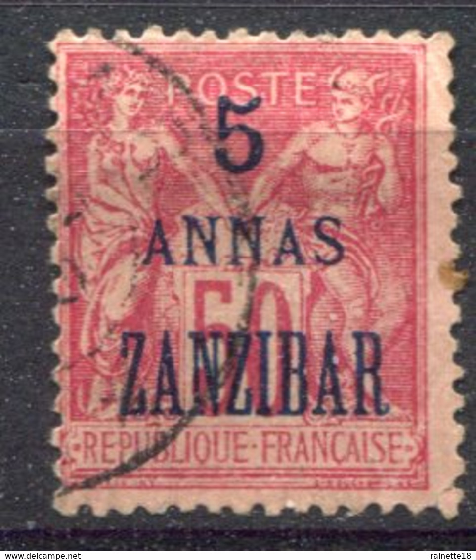 Zanzibar           28  Oblitéré  Type II - Oblitérés