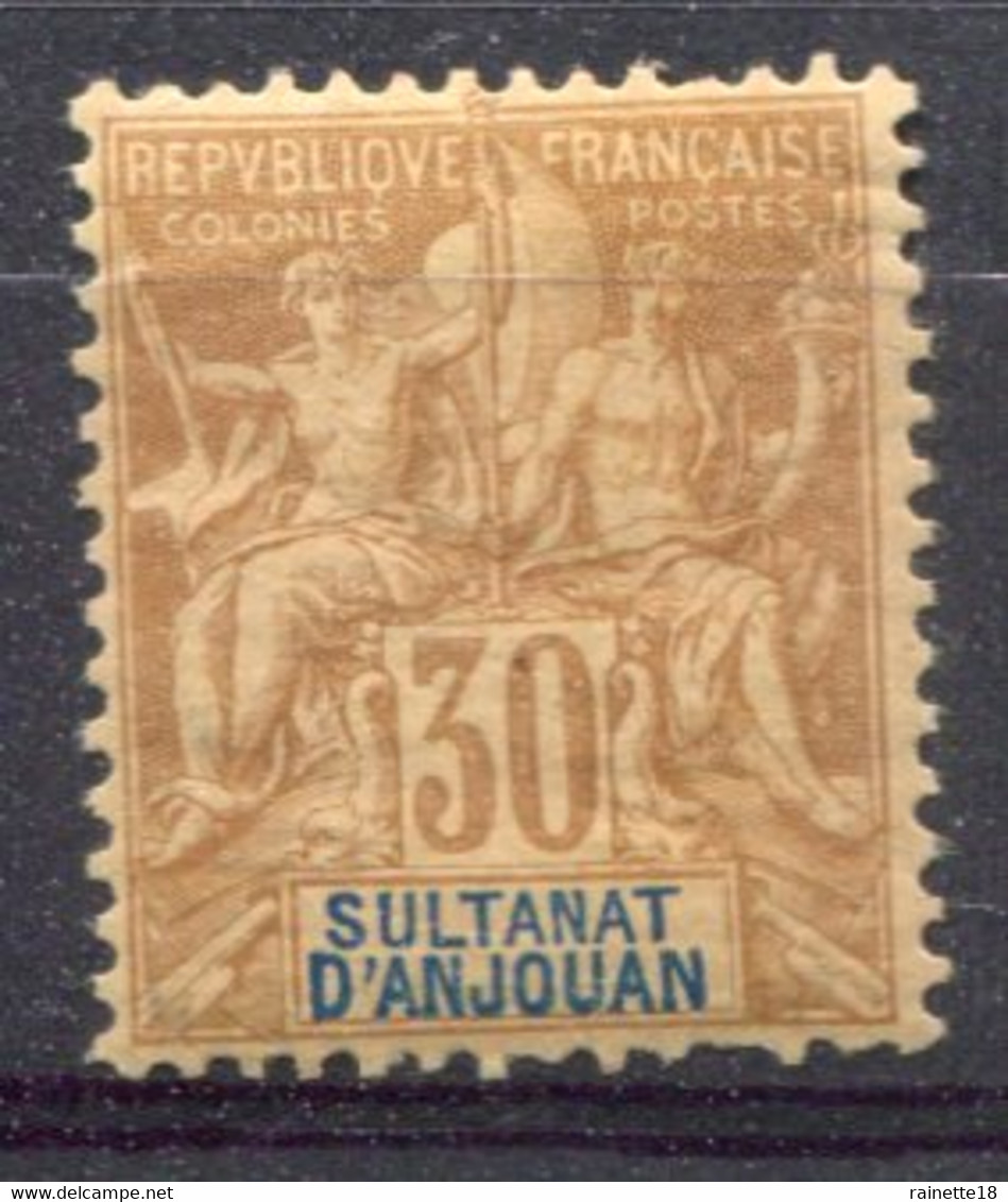 Sultanat D'Anjouan           9 * - Ongebruikt