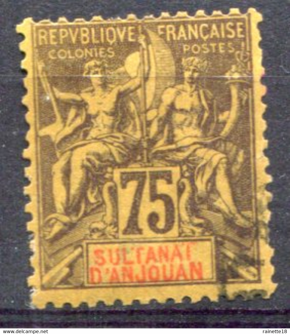 Sultanat D'Anjouan           12 * - Unused Stamps
