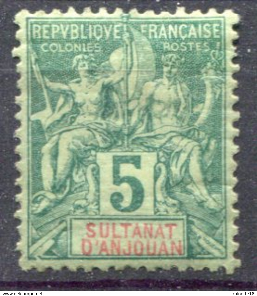 Sultanat D'Anjouan           4 * - Unused Stamps