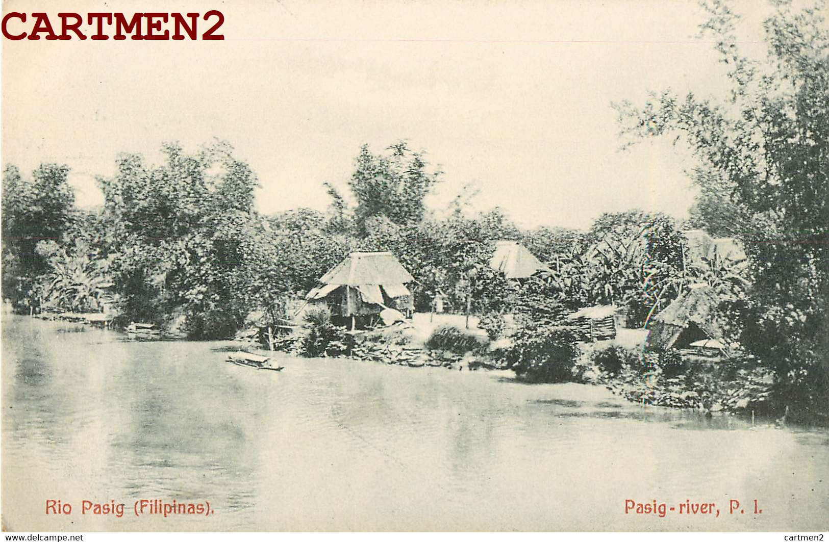 RIO PASIG PHILIPPINES PILIPINAS FILIPINAS MANILLA MANILLE FILIPINO MANILA LIBRERIA DE COLON - Philippines