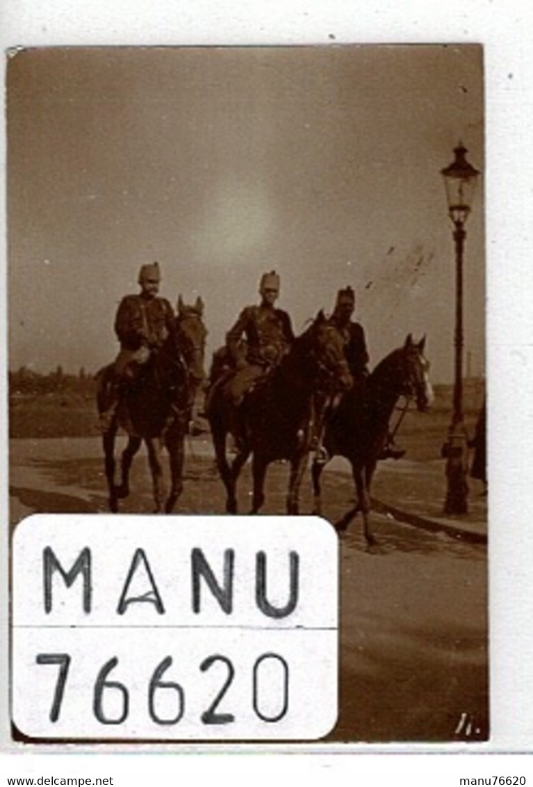 Photo Originale Historique Basel / Bâle Suisse 24 Septembre 1914, Défilé Cavaliers Militaires - Dedicados