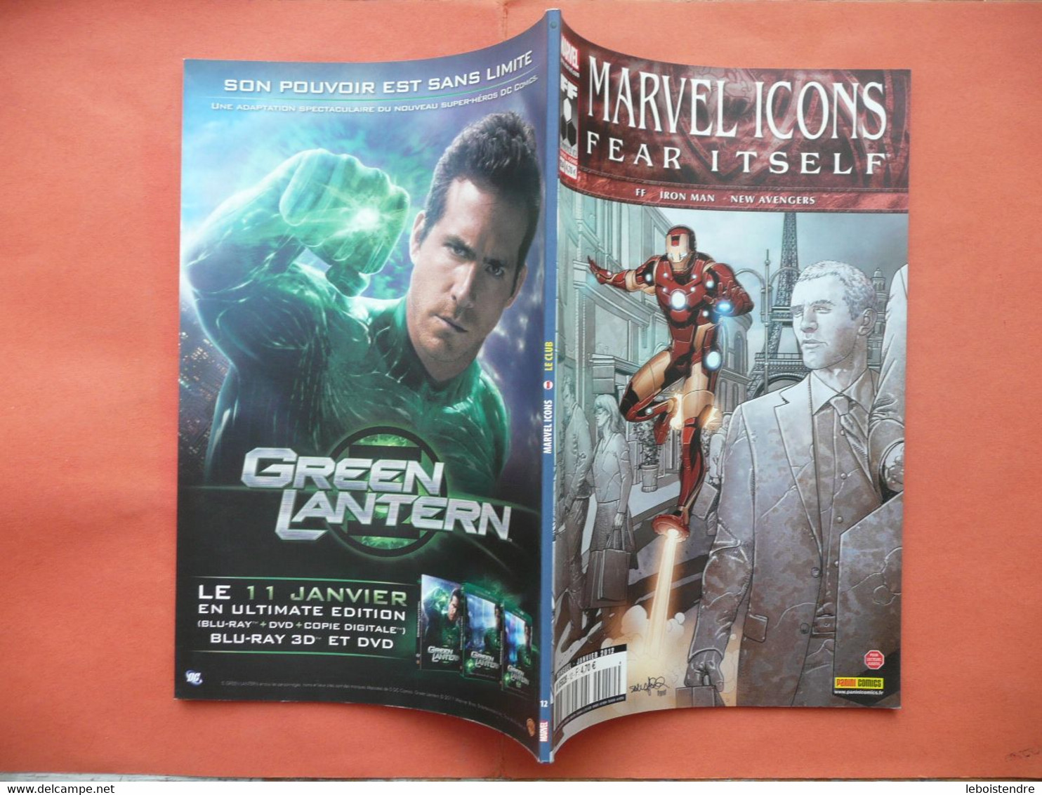 MARVEL ICONS N 12 A JANVIER 2012 FEAR ITSELF MARVEL PANINI COMICS TRES BON ETAT - Marvel France