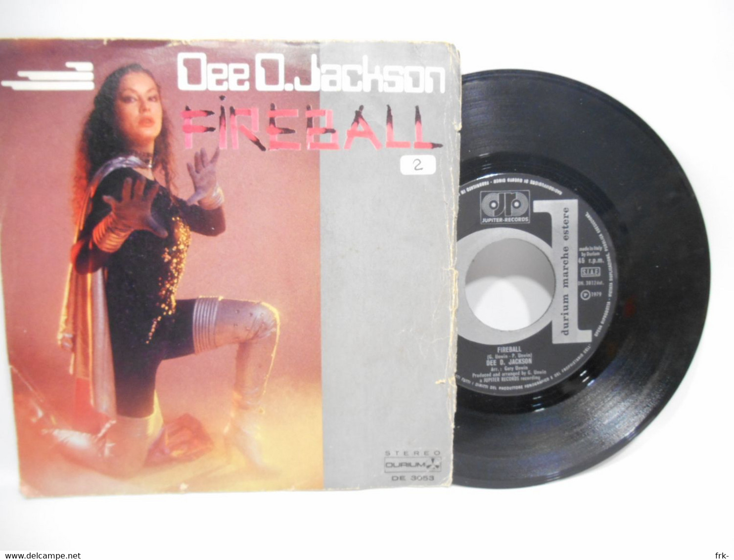 Dee D. Jackson - Fireball - 45 T - Maxi-Single