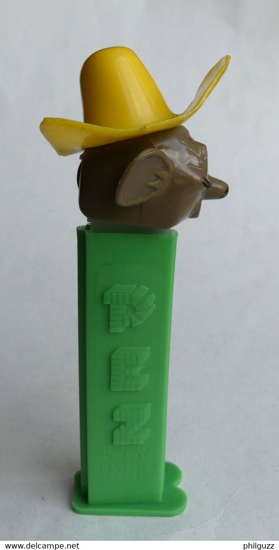 PEZ SPEEDY GONZALES Avec Pied épais VERT - With Green Feet 80s 3 942 683 USINE 8 - Pez