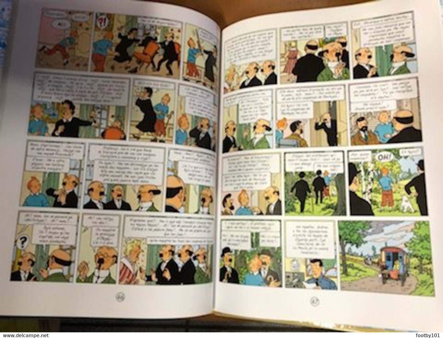 TINTIN  Le Bèrloqué De La Castafiore (rare édition écrite En Franco - Provençal ,numérotée Limitée à 3000 Exemplaires ) - Hergé